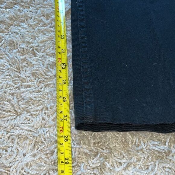 Vintage LAWMAN Western Womens Embellished Black Jeans Rhinestone Size 9 Slim Fit - Picture 5 of 16